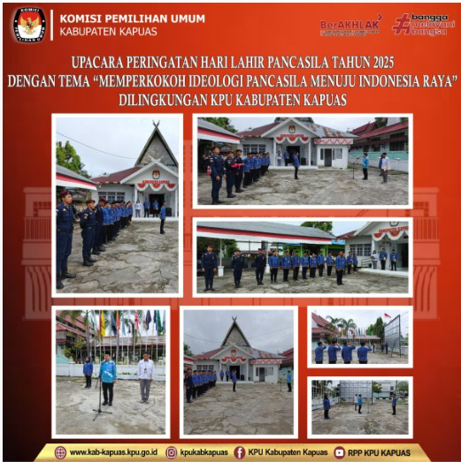Upacara Peringatan Hari Lahir Pancasila Tahun 2025